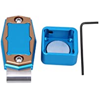 Mini Estuche de Tiza de Billar magnético portátil Soporte de Caja de Tiza de Cue con Clip Fijo Pool Snooker Accesorios…